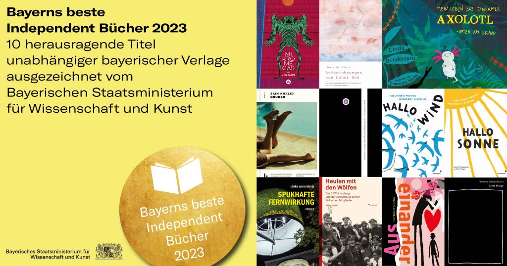 Auszeichung: Bayers beste Independent Bücher 2023